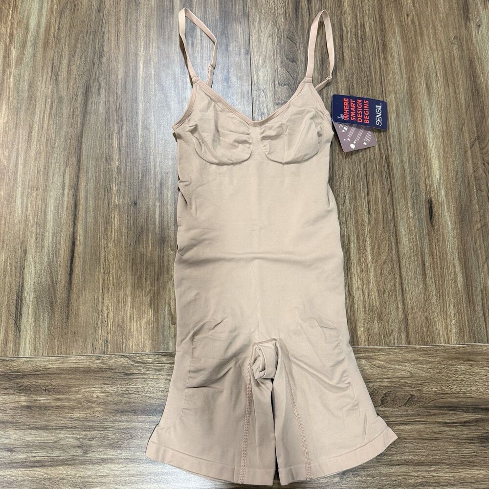 Brand New Sensil Women's Bra Free Bodysuits Tummy Control Shapewear Size L/XL